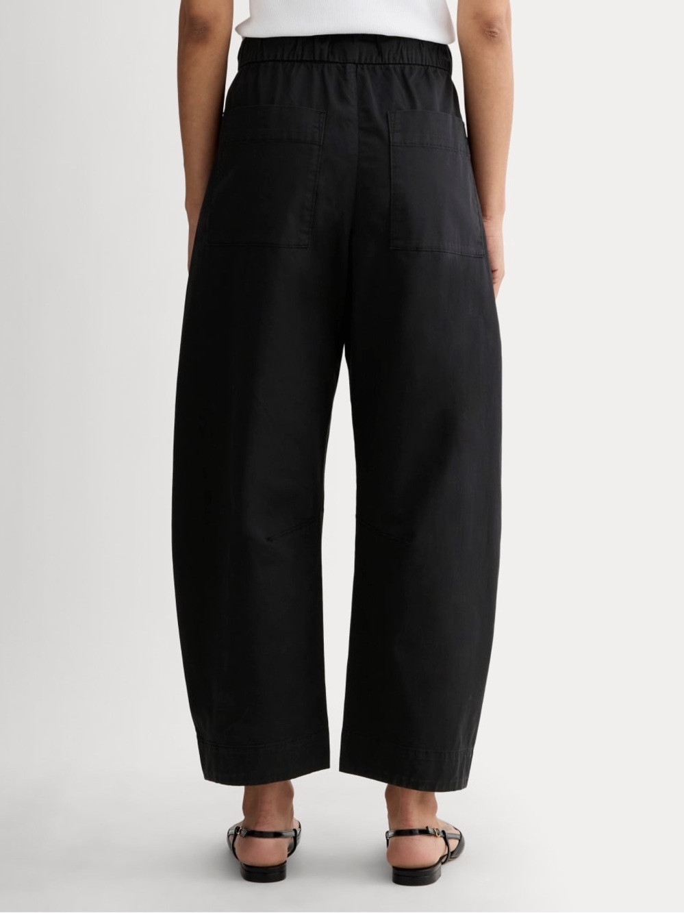 New Everlane THE EASY BARREL PANT Black Size XS - Picture 12 of 12